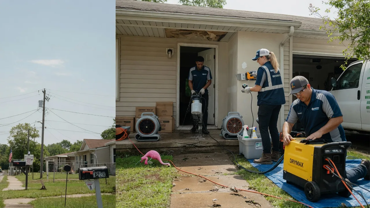 Storm Damage Water Removal in East Dublin, GA near me